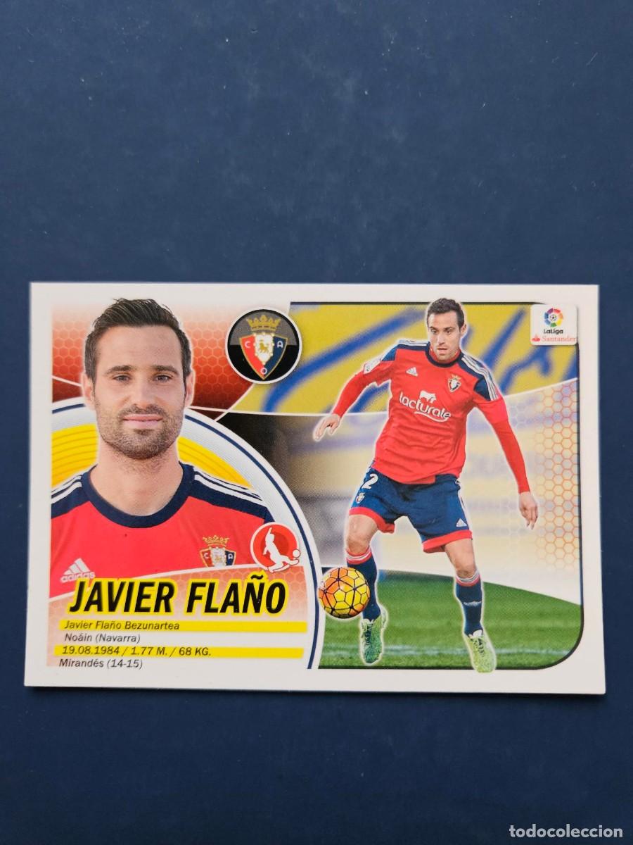 Football Stickers: N&ordm; 3 JAVIER FLA&Ntilde;O OSASUNA LOGO NUEVO LIGA ESTE 16 17 2016 2017 SIN PEGAR NUNCA PEGADO