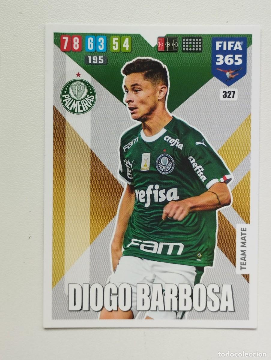 Cromos de Futebol: CROMO CARD PANINI ADRENALYN FIFA 365 2019 2020 19 20 PALMEIRAS 327 DIEGO BARBOSA