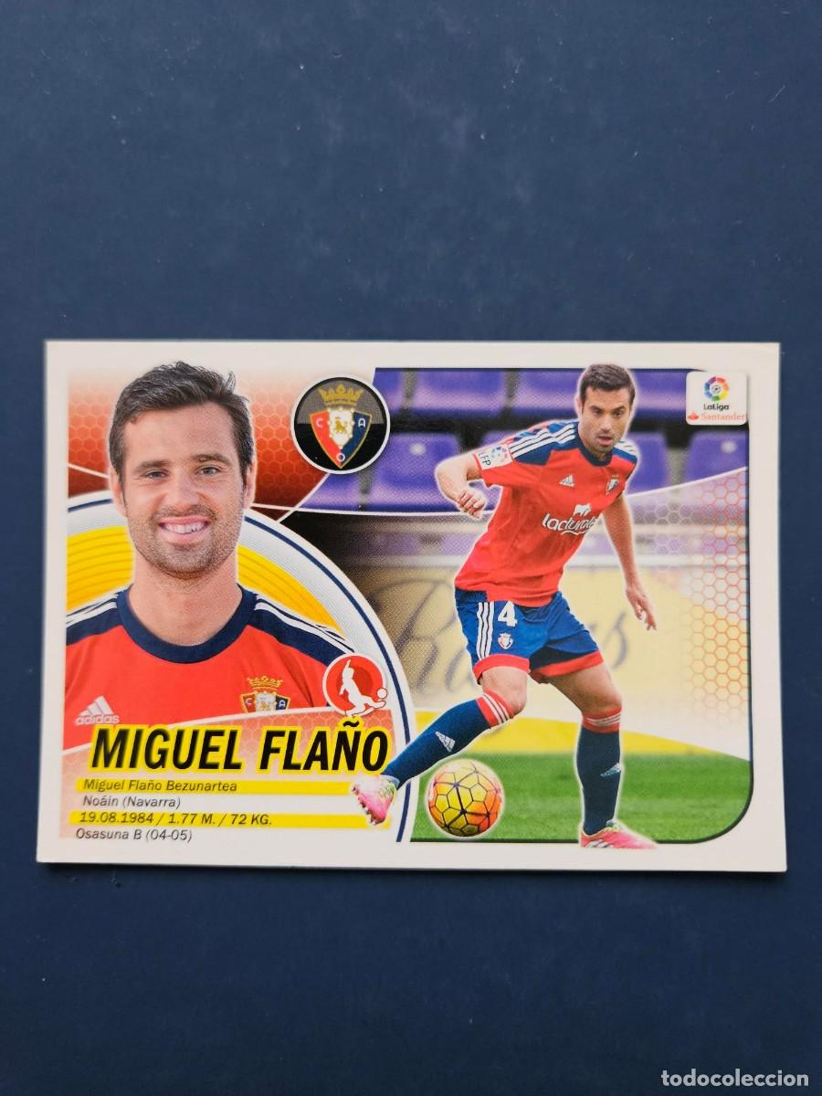 Cromos de Futebol: N&ordm; 5 MIGUEL FLA&Ntilde;O OSASUNA LOGO NUEVO LIGA ESTE 16 17 2016 2017 SIN PEGAR NUNCA PEGADO