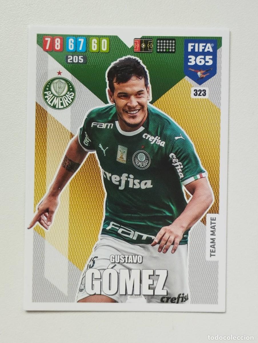 Cromos de Futebol: CROMO CARD PANINI ADRENALYN FIFA 365 2019 2020 19 20 PALMEIRAS 323 GUSTAVO GOMEZ