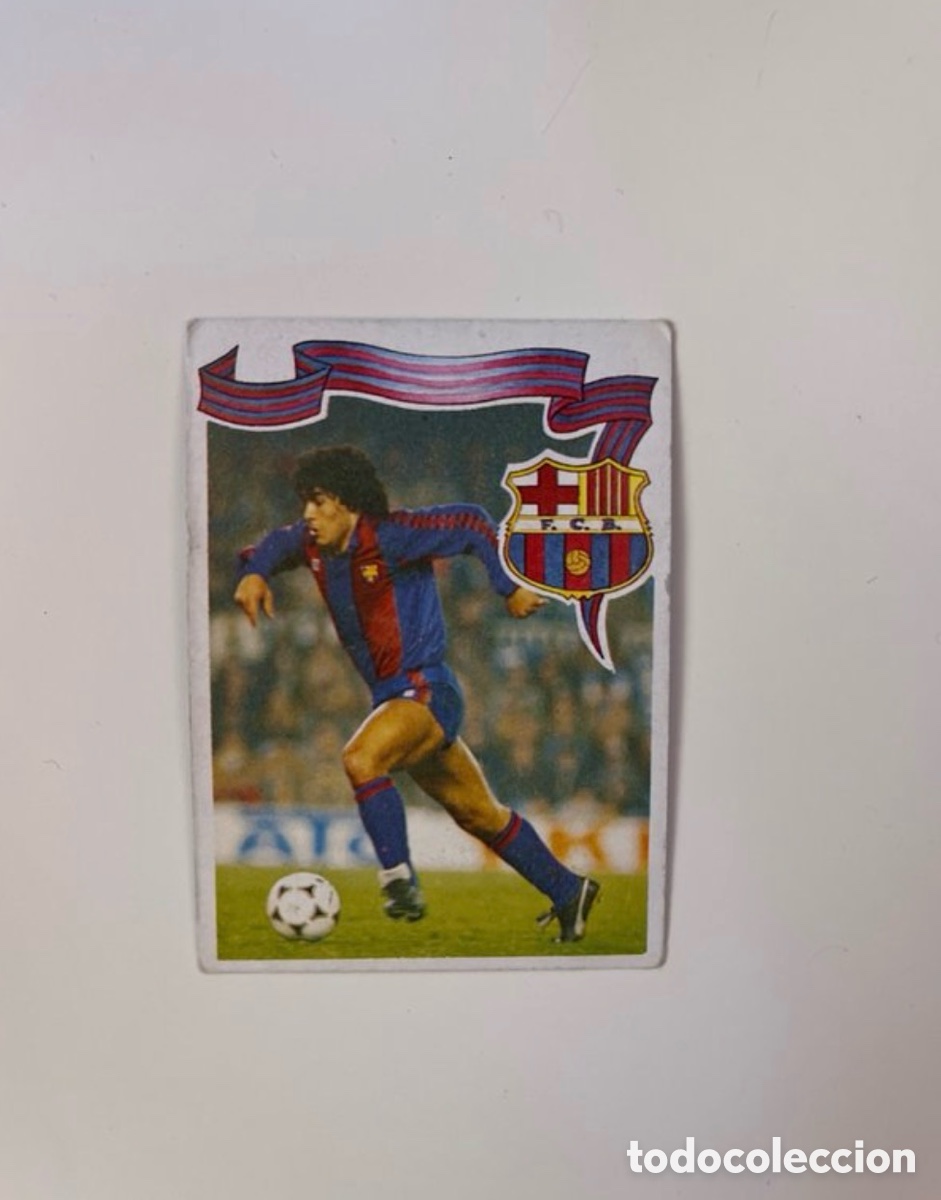 Cromos de f&uacute;tbol: Cromo Maradona FC Barcelona 1984/85