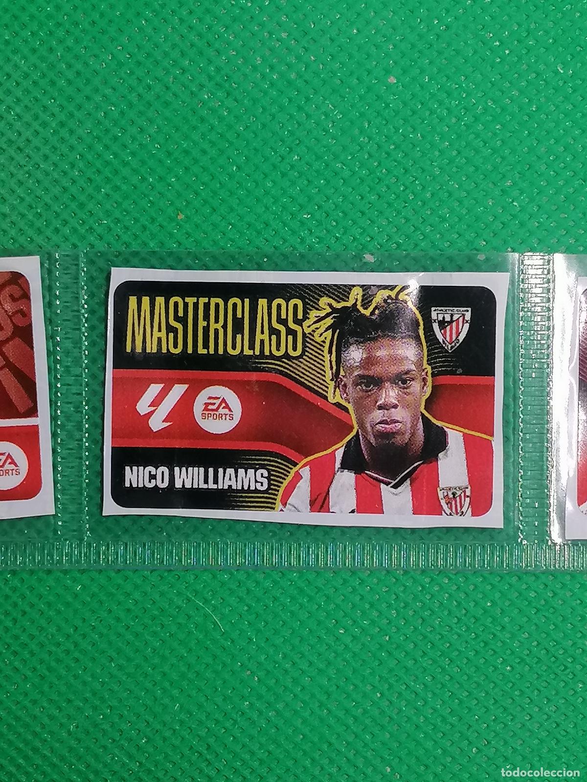 Cromos de f&uacute;tbol: MASTERCLASS I&Ntilde;AKI WILLIAMS ATHLETIC BILBAO CHICLES CHICLE ⚽ PANINI LIGA ESTE 26 27 2026 2027 ⚽