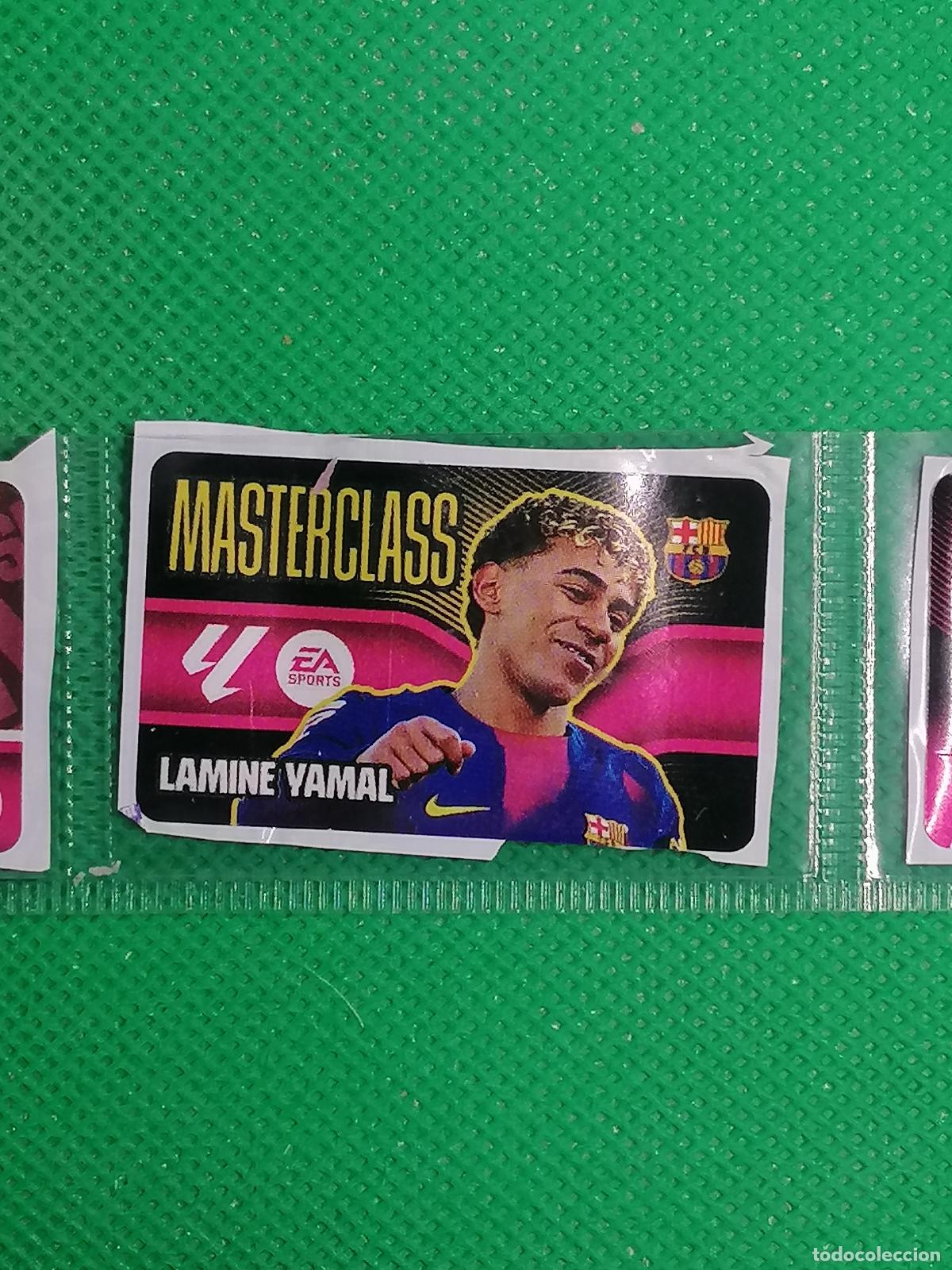 Cromos de f&uacute;tbol: MASTERCLASS LAMINE YAMAL BARCELONA CHICLES CHICLE SIN PEGAR ⚽ PANINI LIGA ESTE 26 27 2026 2027 ⚽