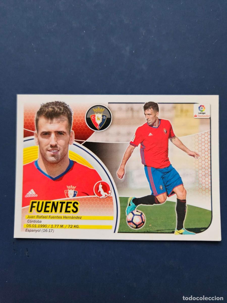 Cromos de f&uacute;tbol: N&ordm; 7 BIS FUENTES OSASUNA COLOCA LOGO NUEVO LIGA ESTE 16 17 2016 2017 SIN PEGAR NUNCA PEGADO