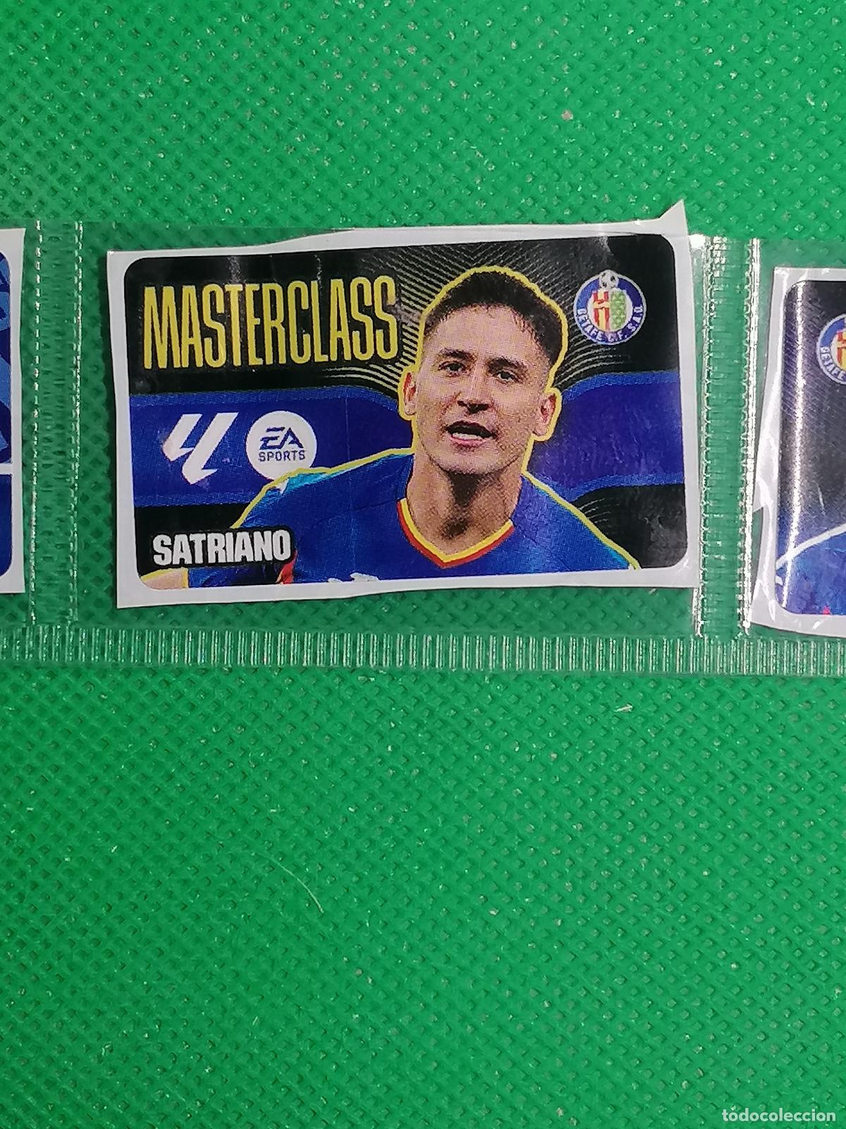 Figurine di Calcio: MASTERCLASS SATRIANO GETAFE CHICLES CHICLE SIN PEGAR ⚽ PANINI LIGA ESTE 26 27 2026 2027 ⚽