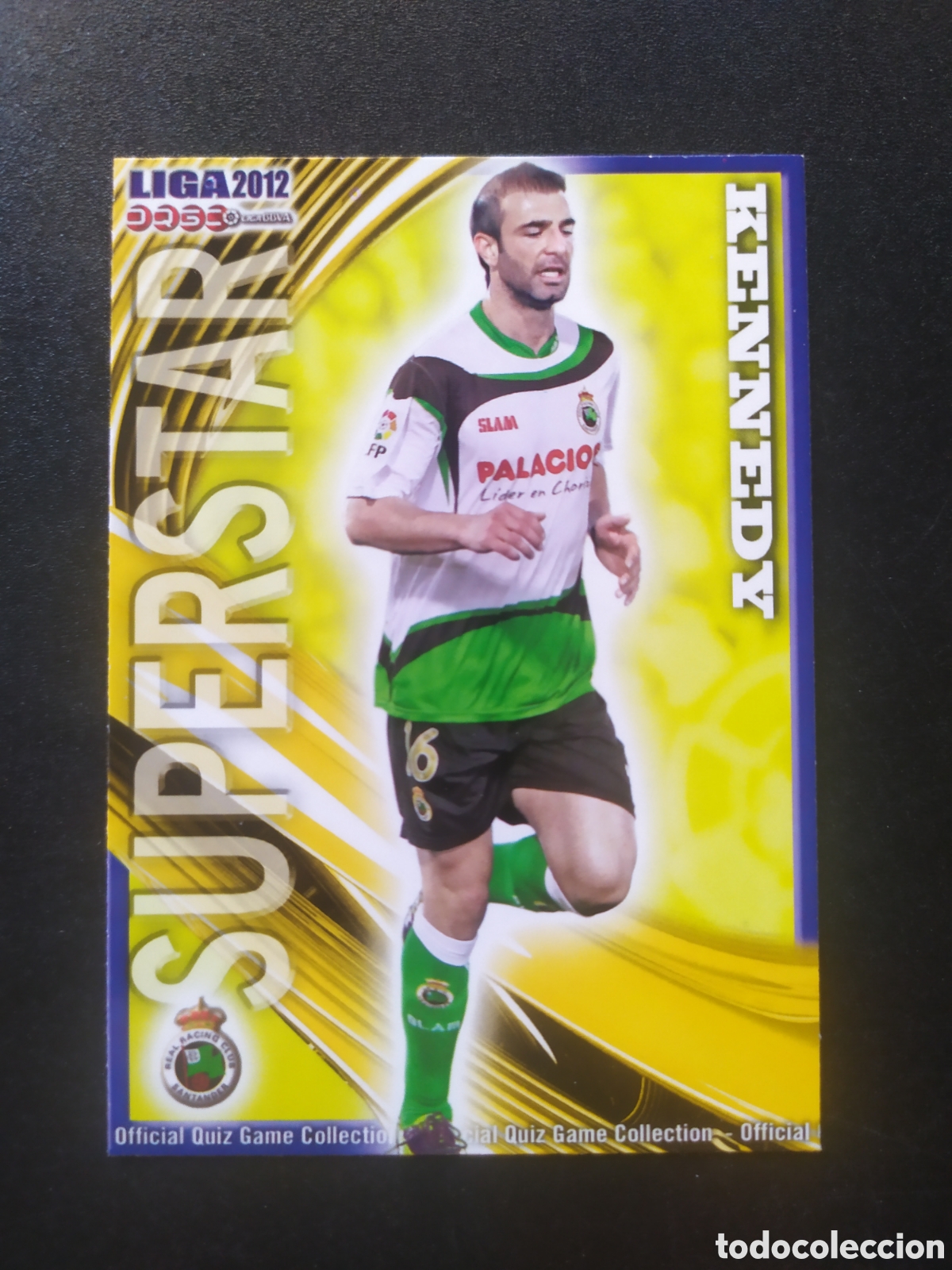 Cromos de Futebol: Mundicromo fichas Liga 2011 2012 11 12 Kennedy superstar mate n&deg; 321 Racing Santander