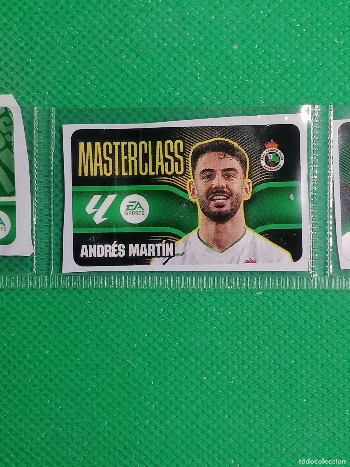 Cromos de Futebol: MASTERCLASS ANDRES MARTIN RACING SANTANDER CHICLES CHICLE ⚽ PANINI LIGA ESTE 26 27 2026 2027 ⚽