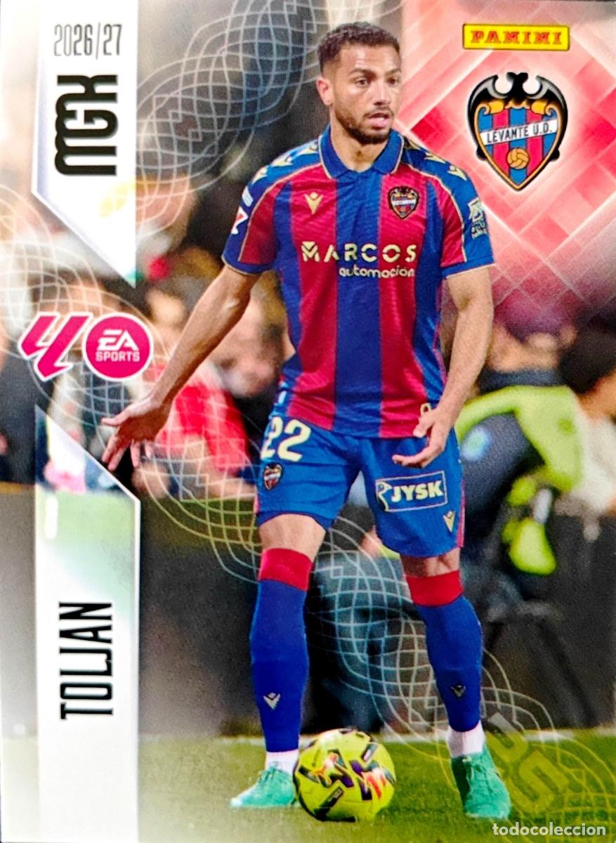 Cromos de f&uacute;tbol: 202 Toljan - Levante UD - PANINI Megacracks MGK 2026 2027 26 27