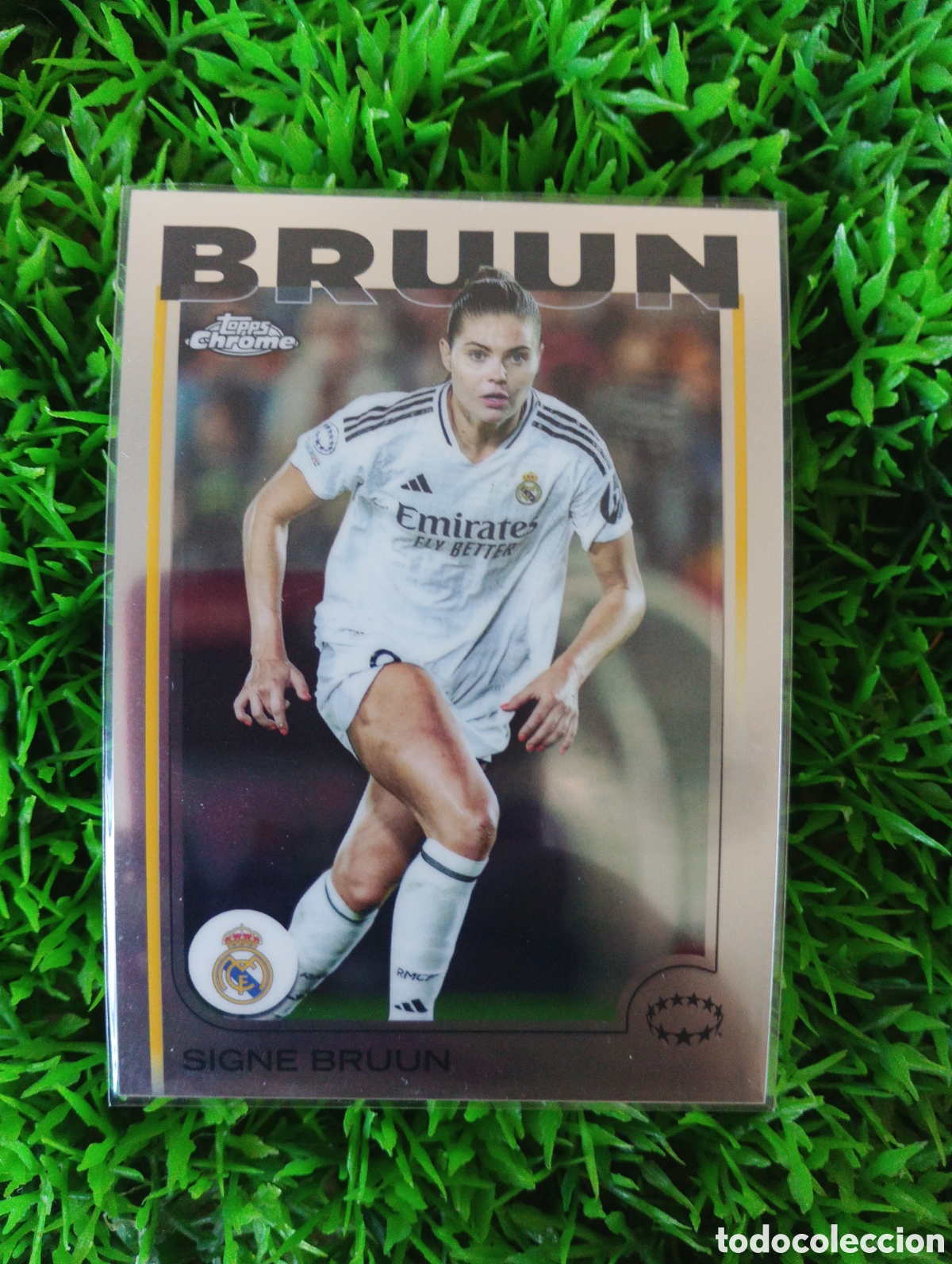 Cromos de f&uacute;tbol: Bruun Real Madrid Topps Chrome 2025