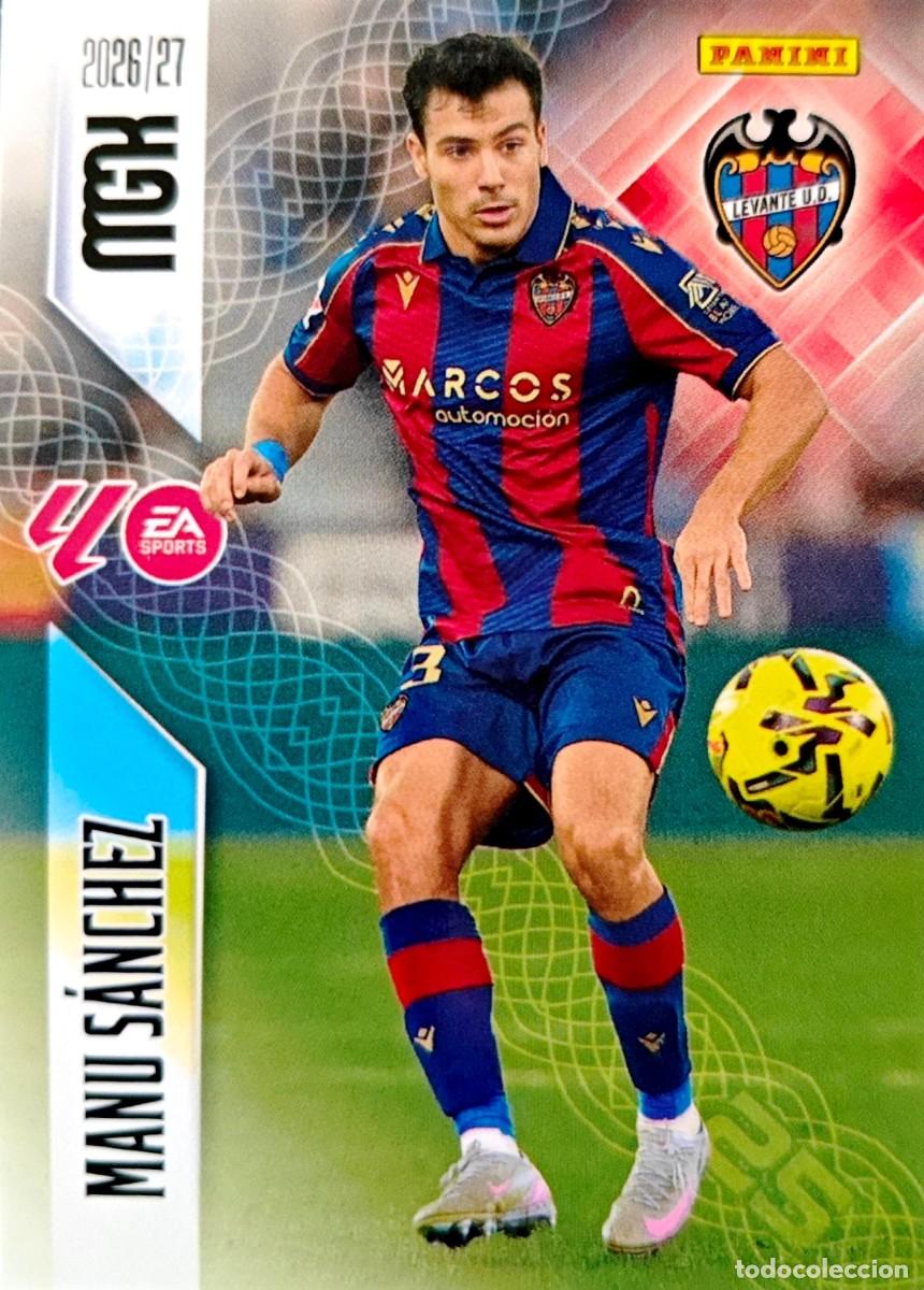Cromos de f&uacute;tbol: 206 Manu Sanchez - Levante UD - PANINI Megacracks MGK 2026 2027 26 27