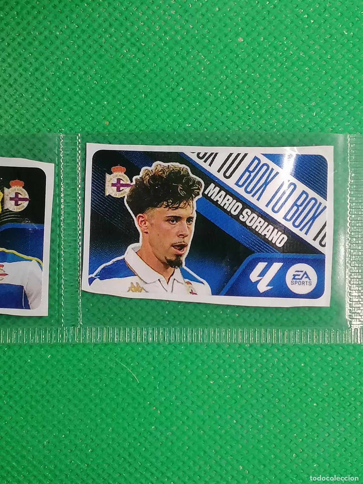 Cromos de f&uacute;tbol: BOX TO BOX MARIO SORIANO DEPORTIVO CHICLES CHICLE SIN PEGAR ⚽ PANINI LIGA ESTE 26 27 2026 2027 ⚽