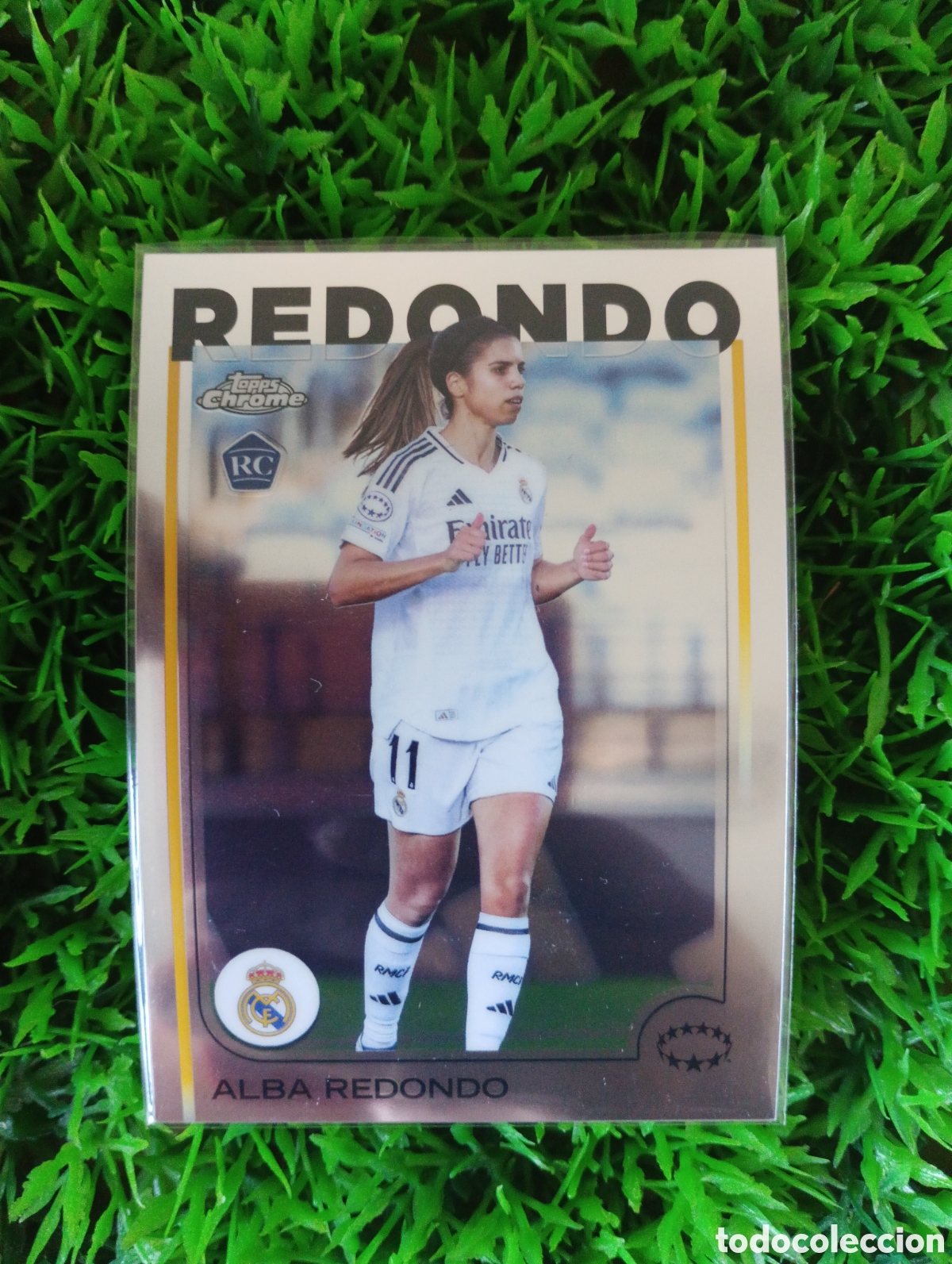 Cromos de Futebol: Alba Redondo Real Madrid ROOKIE Topps Chrome 2025