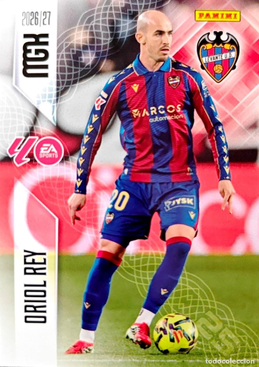 Cromos de f&uacute;tbol: 207 Oriol Rey - Levante UD - PANINI Megacracks MGK 2026 2027 26 27