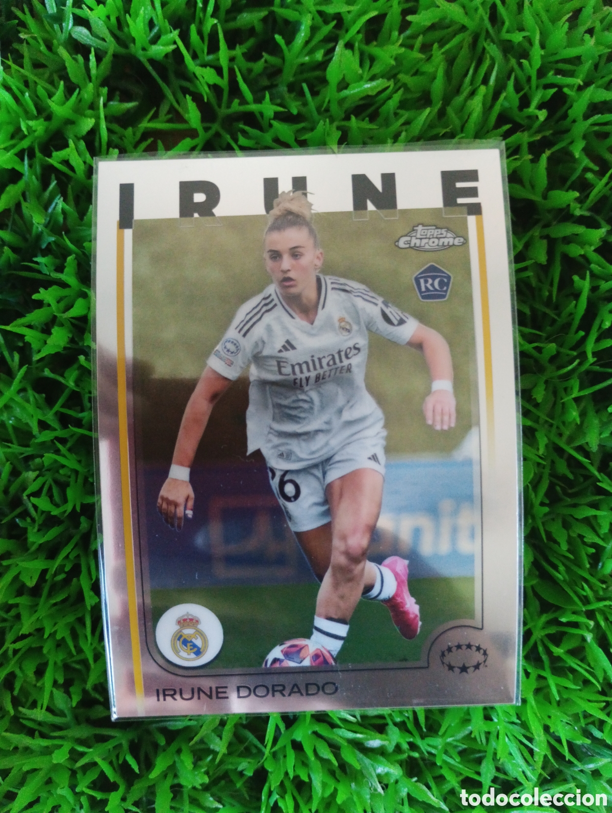Cromos de Futebol: Irune Dorado Real Madrid ROOKIE Topps Chrome 2025
