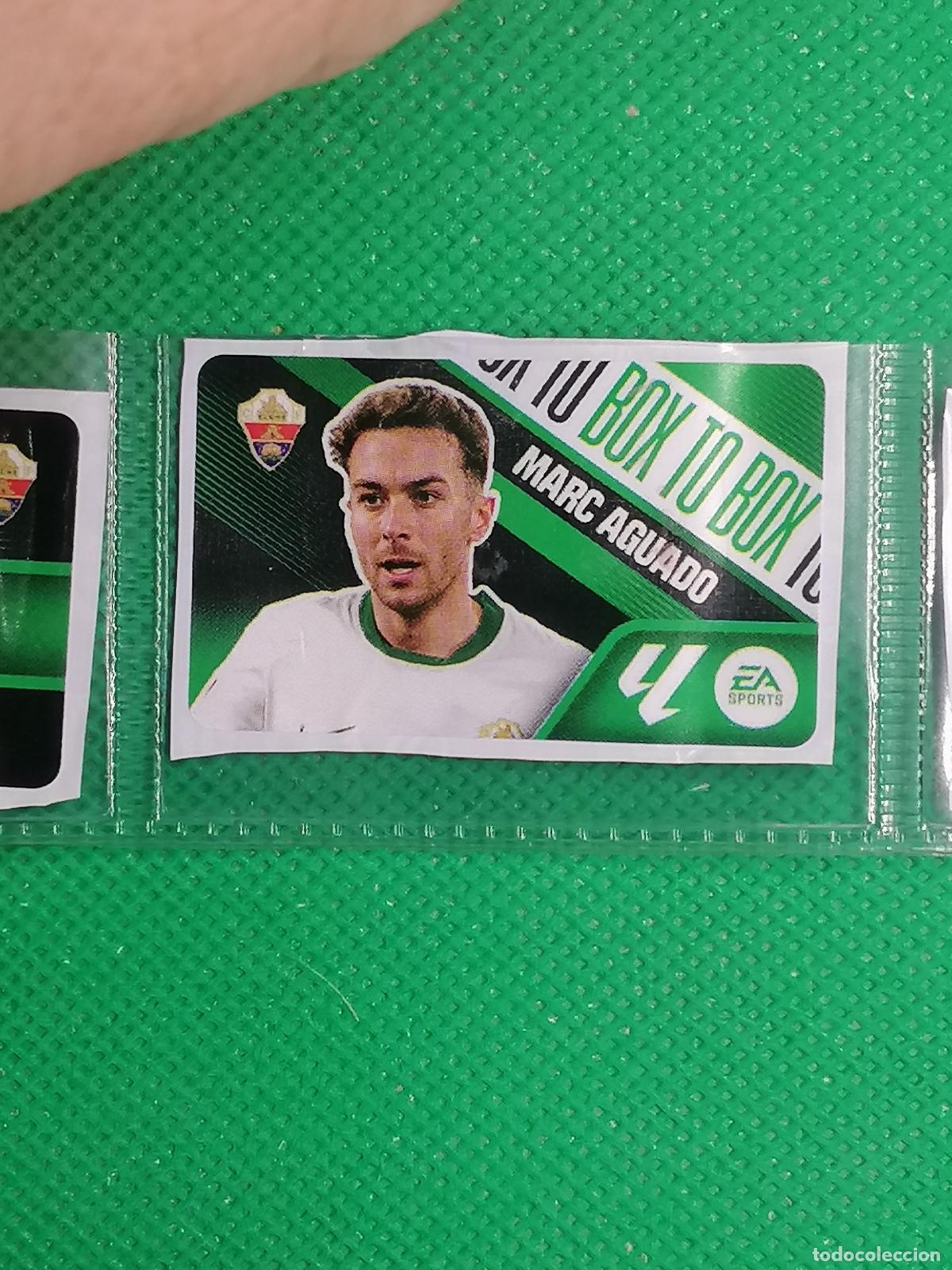 Cromos de f&uacute;tbol: BOX TO BOX MARC AGUADO ELCHE CHICLES CHICLE SIN PEGAR ⚽ PANINI LIGA ESTE 26 27 2026 2027 ⚽