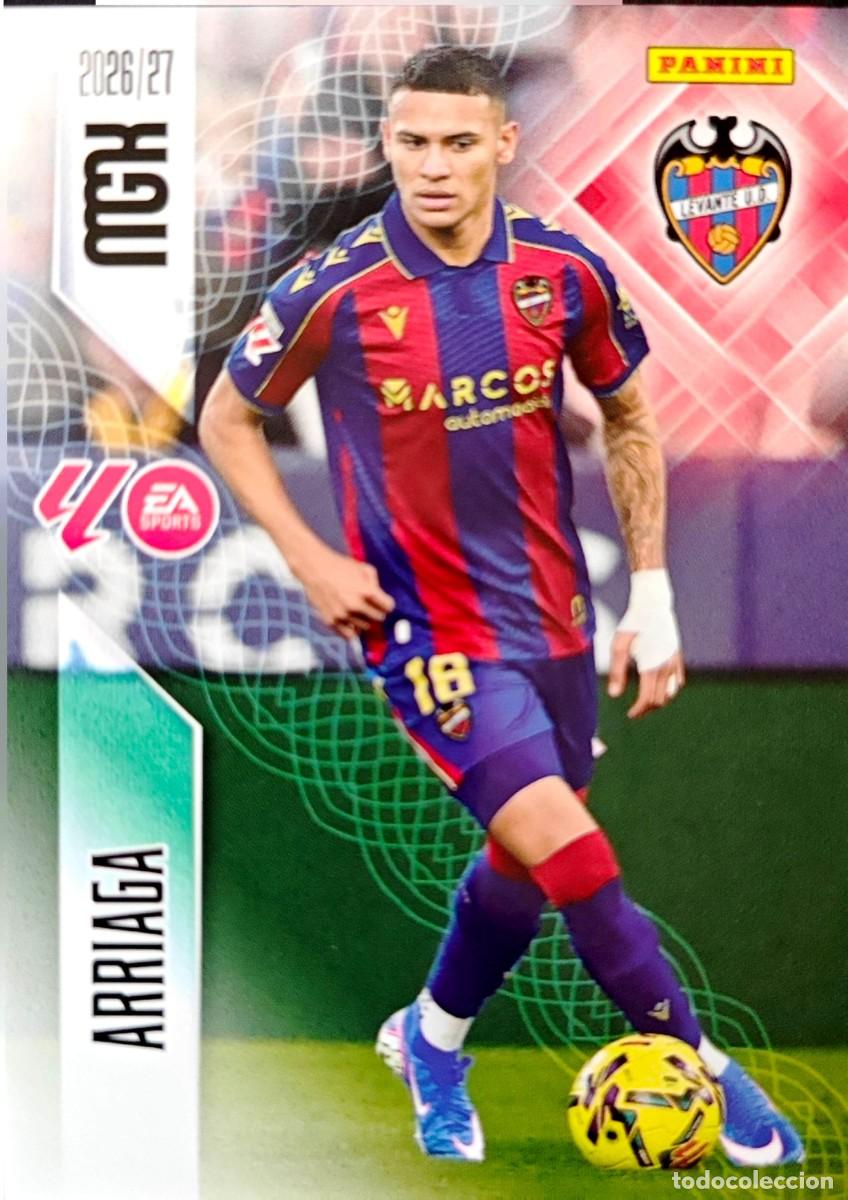 Cromos de f&uacute;tbol: 208 Arriaga - Levante UD - PANINI Megacracks MGK 2026 2027 26 27