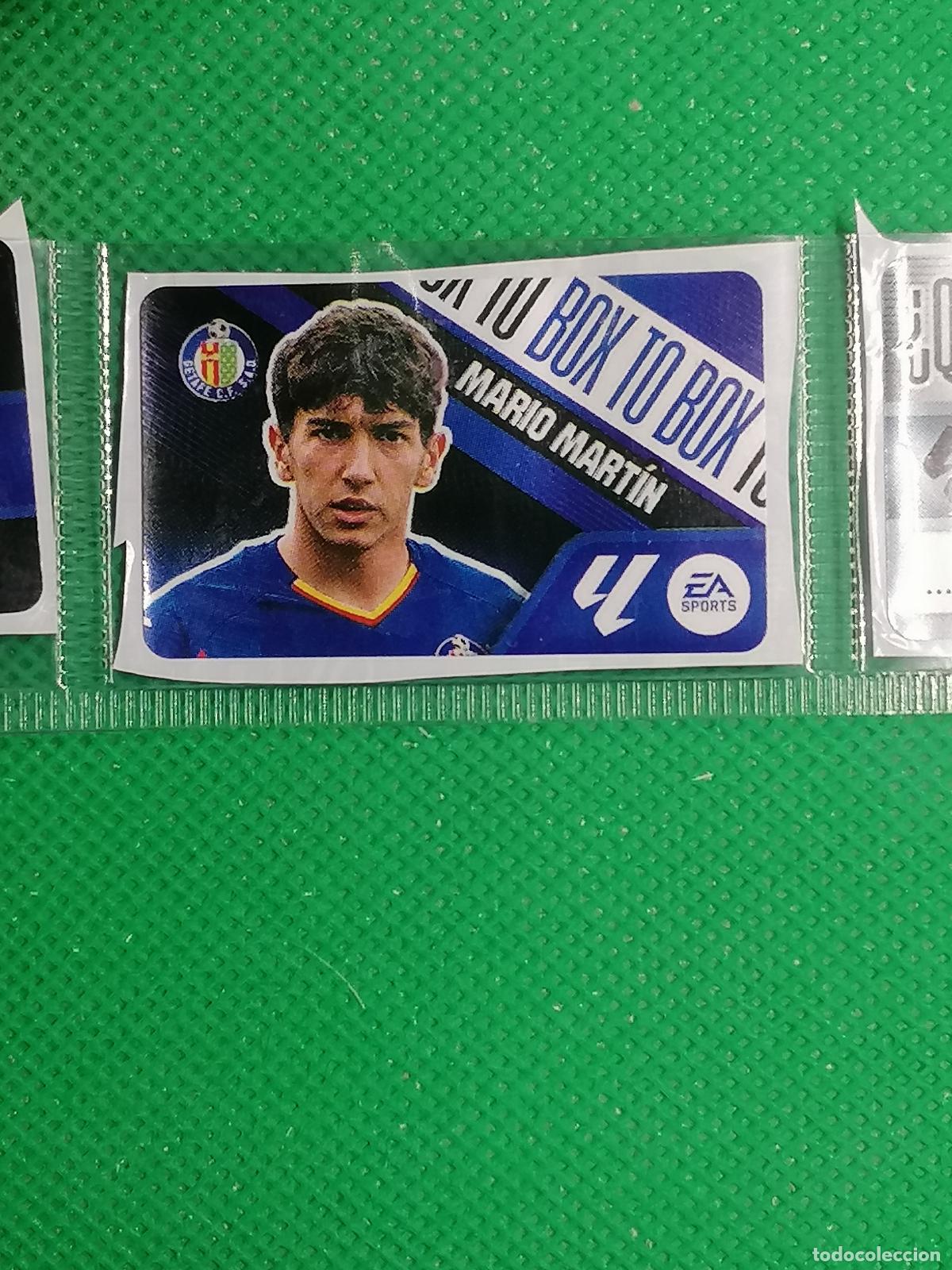 Cromos de f&uacute;tbol: BOX TO BOX MARIO MARTIN GETAFE CHICLES CHICLE SIN PEGAR ⚽ PANINI LIGA ESTE 26 27 2026 2027 ⚽