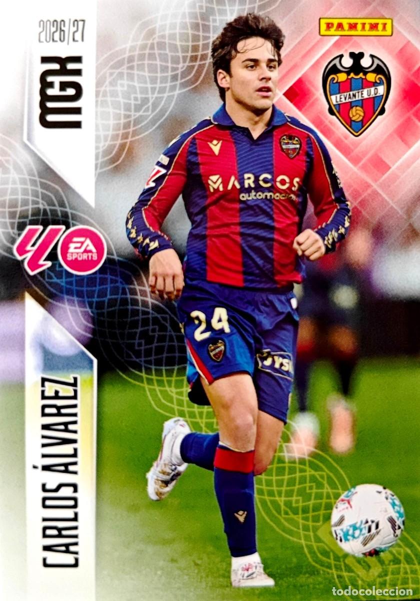 Cromos de Futebol: 211 Carlos Alvarez - Levante UD - PANINI Megacracks MGK 2026 2027 26 27