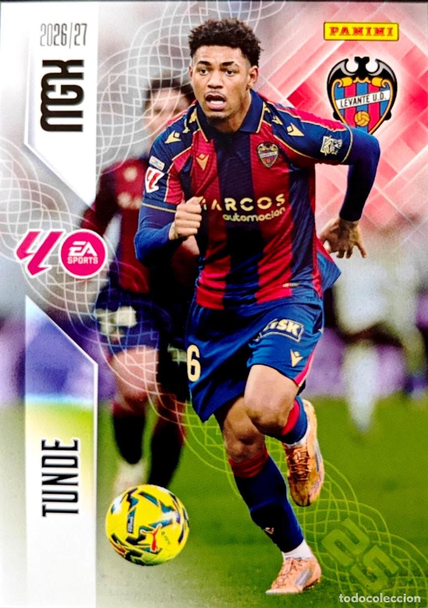 Cromos de f&uacute;tbol: 212 Kareem Tunde - Levante UD - PANINI Megacracks MGK 2026 2027 26 27
