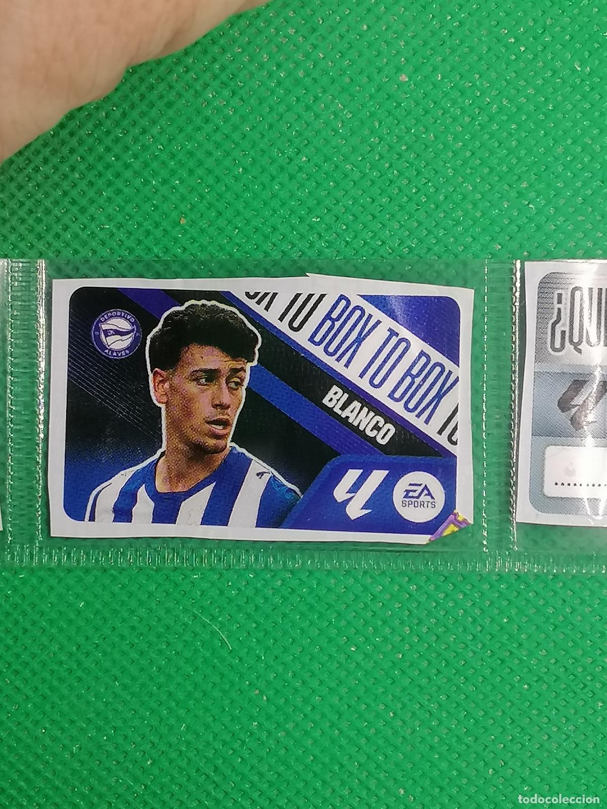 Cromos de f&uacute;tbol: BOX TO BOX BLANCO ALAVES CHICLES CHICLE SIN PEGAR ⚽ PANINI LIGA ESTE 26 27 2026 2027 ⚽