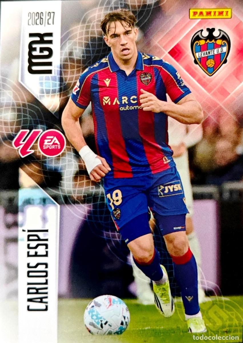 Cromos de f&uacute;tbol: 215 Carlos Espi - Levante UD - PANINI Megacracks MGK 2026 2027 26 27