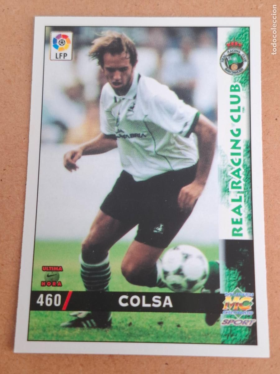 Cromos de f&uacute;tbol: MUNDICROMO 98 99 1998 1999 - 460 COLSA - RACING CLUB - CP14