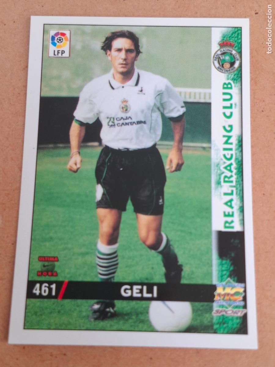 Cromos de f&uacute;tbol: MUNDICROMO 98 99 1998 1999 - 461 GELI - RACING CLUB - CP14
