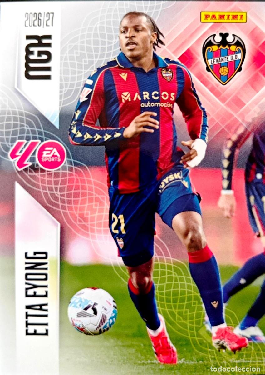 Cromos de f&uacute;tbol: 216 Etta Eyong - Levante UD - PANINI Megacracks MGK 2026 2027 26 27