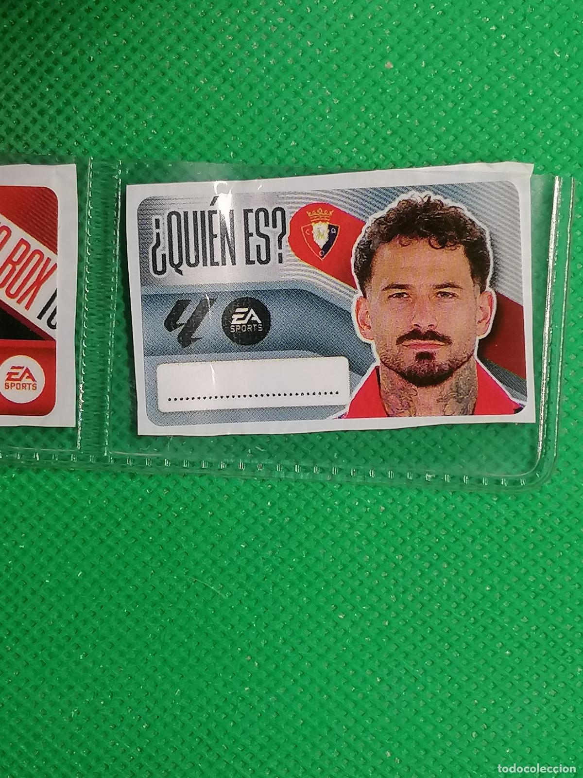 Cromos de f&uacute;tbol: OSASUNA &iquest;QUIEN ES? CHICLES CHICLE SIN PEGAR ⚽ PANINI LIGA ESTE 26 27 2026 2027 ⚽