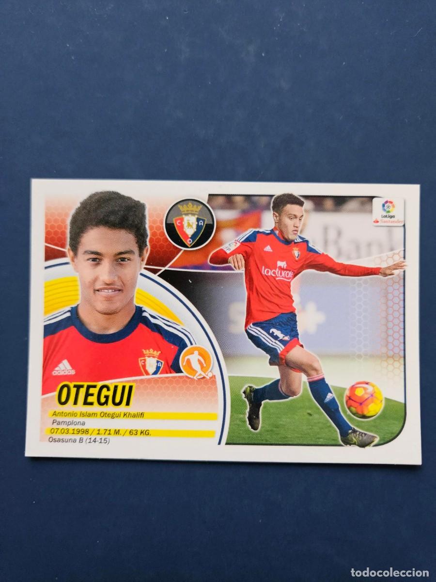 Cromos de f&uacute;tbol: N&ordm; 12B OTEGUI OSASUNA LOGO NUEVO LIGA ESTE 16 17 2016 2017 SIN PEGAR NUNCA PEGADO