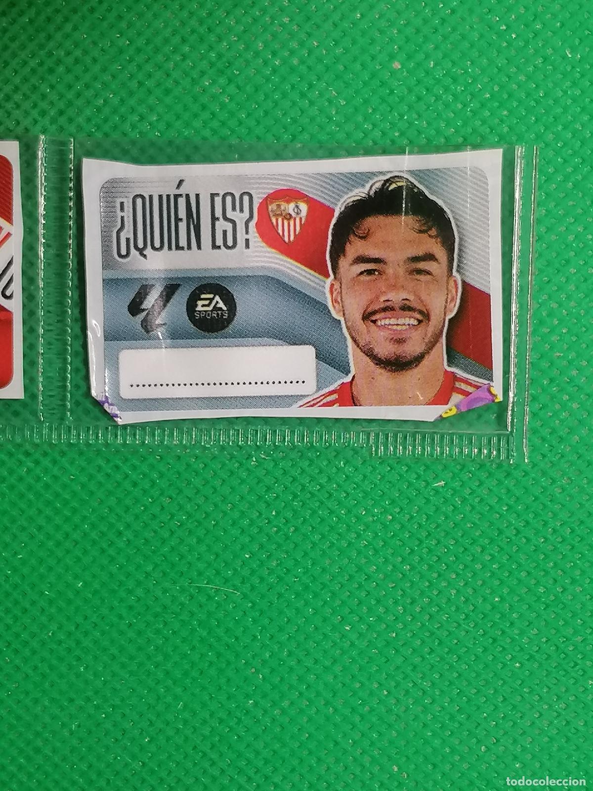 Cromos de f&uacute;tbol: SEVILLA &iquest;QUIEN ES? CHICLES CHICLE SIN PEGAR ⚽ PANINI LIGA ESTE 26 27 2026 2027 ⚽