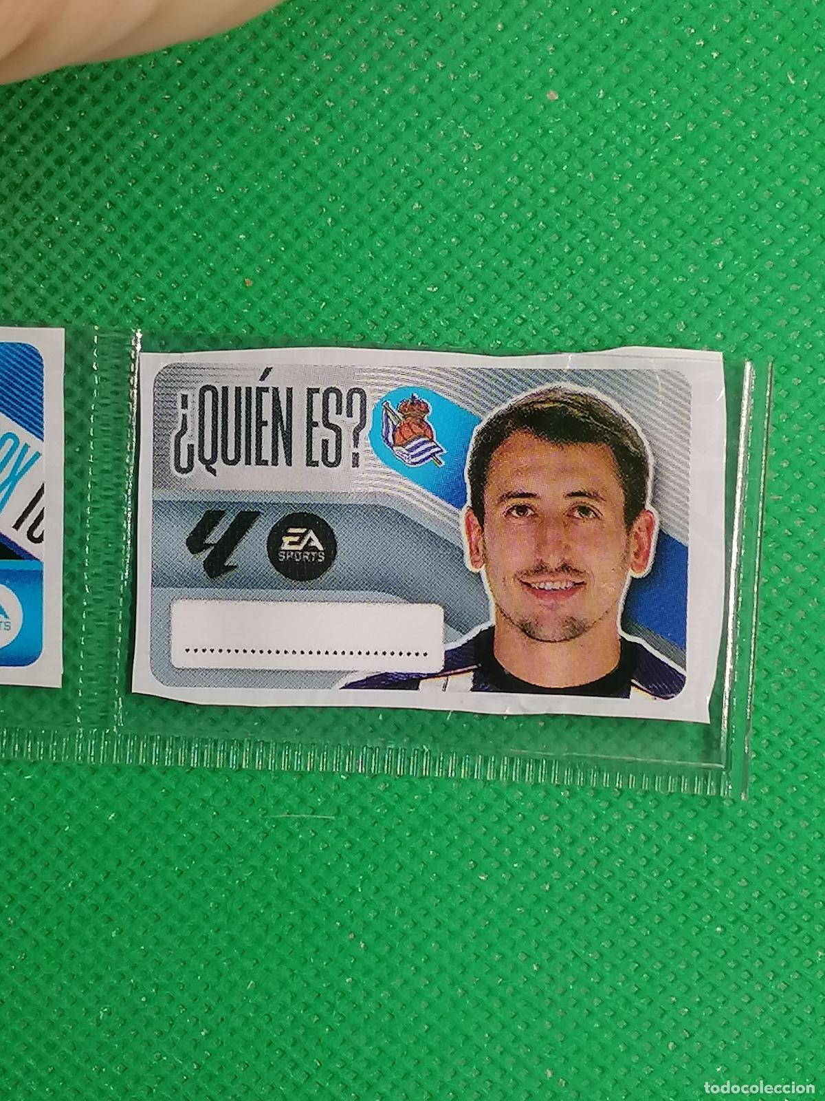 Cromos de f&uacute;tbol: REAL SOCIEDAD &iquest;QUIEN ES? CHICLES CHICLE SIN PEGAR ⚽ PANINI LIGA ESTE 26 27 2026 2027 ⚽