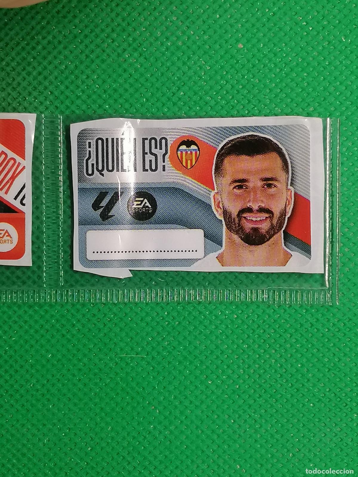 Cartes &agrave; collectionner de Football: VALENCIA &iquest;QUIEN ES? CHICLES CHICLE SIN PEGAR ⚽ PANINI LIGA ESTE 26 27 2026 2027 ⚽
