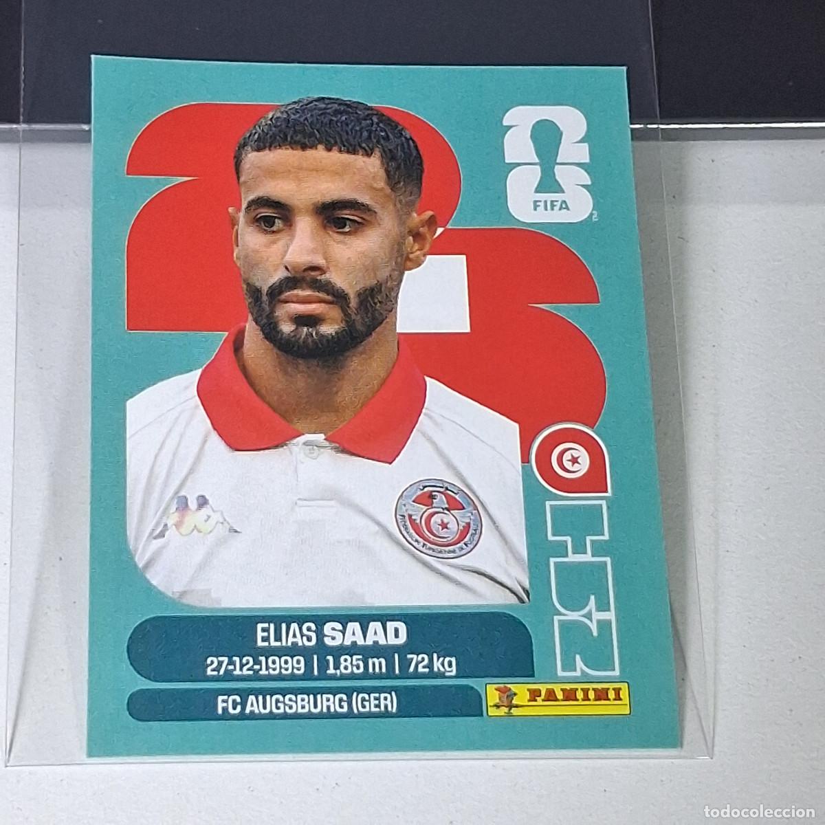 Cartes &agrave; collectionner de Football: B39 TUN 16 TUN16 ELIAS SAAD T&Uacute;NEZ TUNISIA TUN MUNDIAL FIFA WORLD CUP 2026 STICKER PANINI