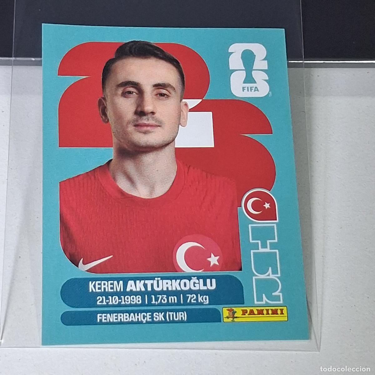 Cartes &agrave; collectionner de Football: B39 TUR 19 TUR19 KEREM ARTURKOGLU TURQUIA TURQUEY MUNDIAL FIFA WORLD CUP 2026 STICKER PANINI