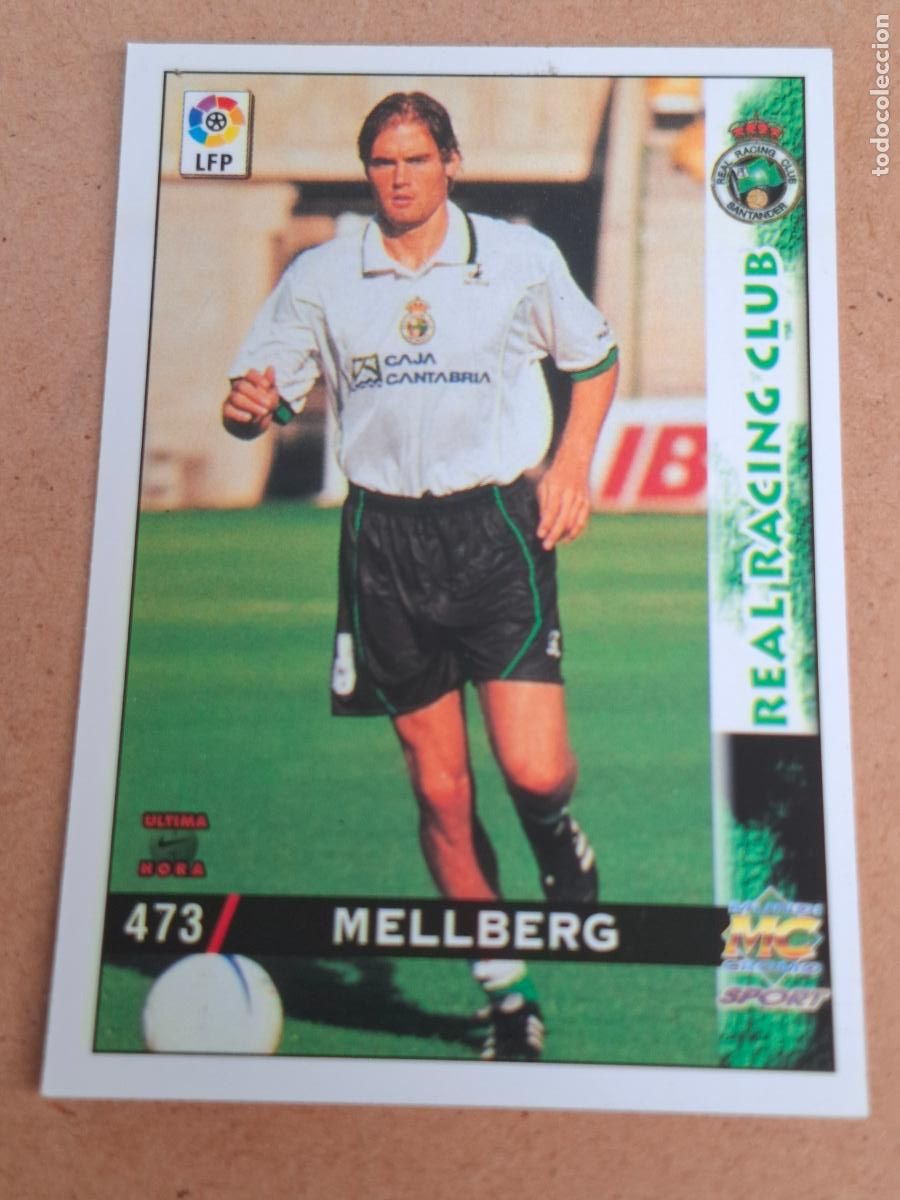 Cartes &agrave; collectionner de Football: MUNDICROMO 98 99 1998 1999 - 473 MELLBERG - RACING CLUB - CP14
