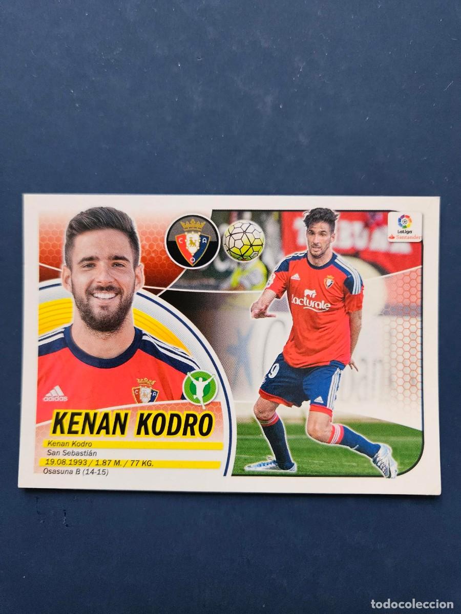 Cromos de f&uacute;tbol: N&ordm; 15A KENAN KODRO OSASUNA LOGO NUEVO LIGA ESTE 16 17 2016 2017 SIN PEGAR NUNCA PEGADO