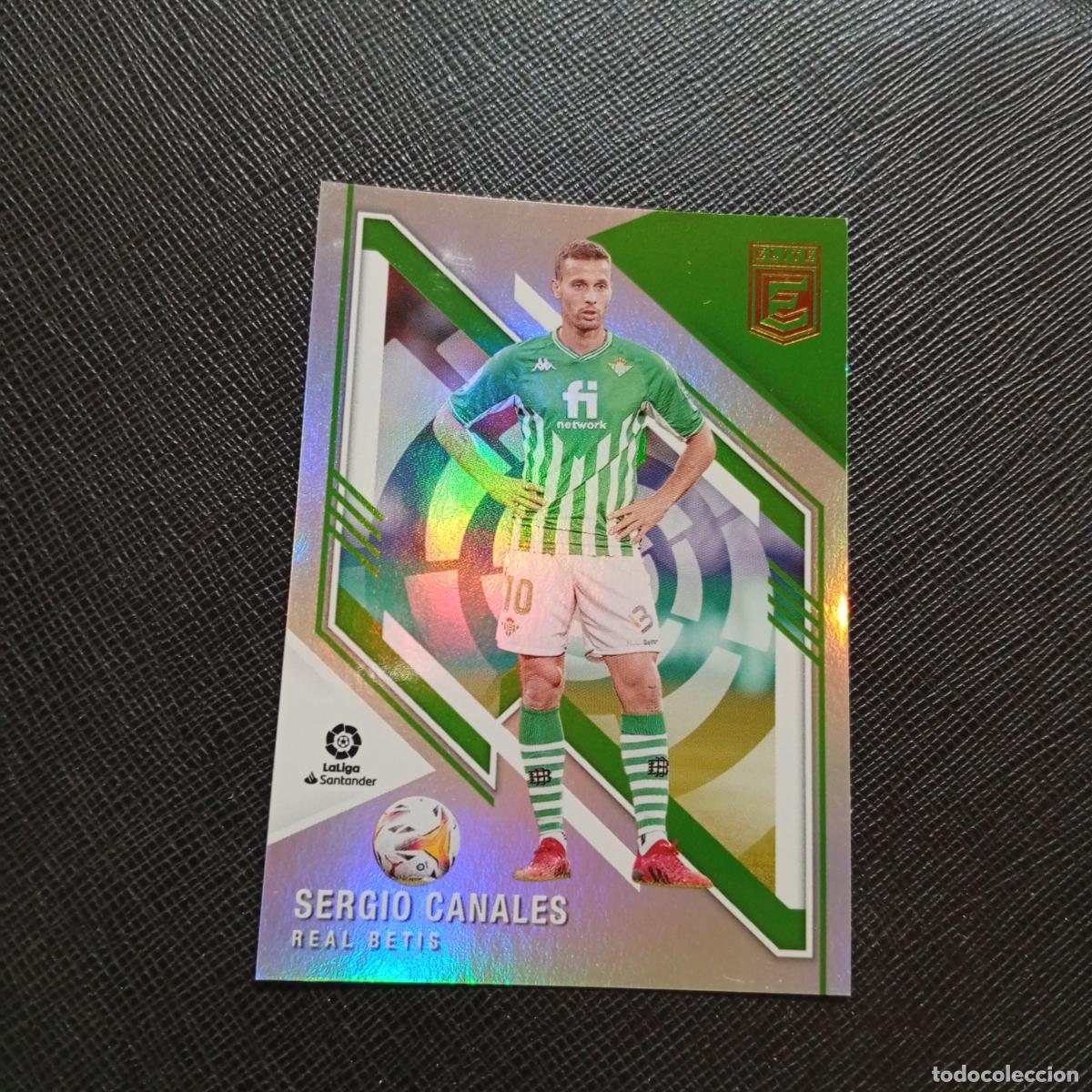 Cromos de f&uacute;tbol: 128 SERGIO CANALES REAL BETIS PANINI DONRUSS ELITE 2021 2022 CROMO 21 22 LIGA - (MD96/97-1) PG4