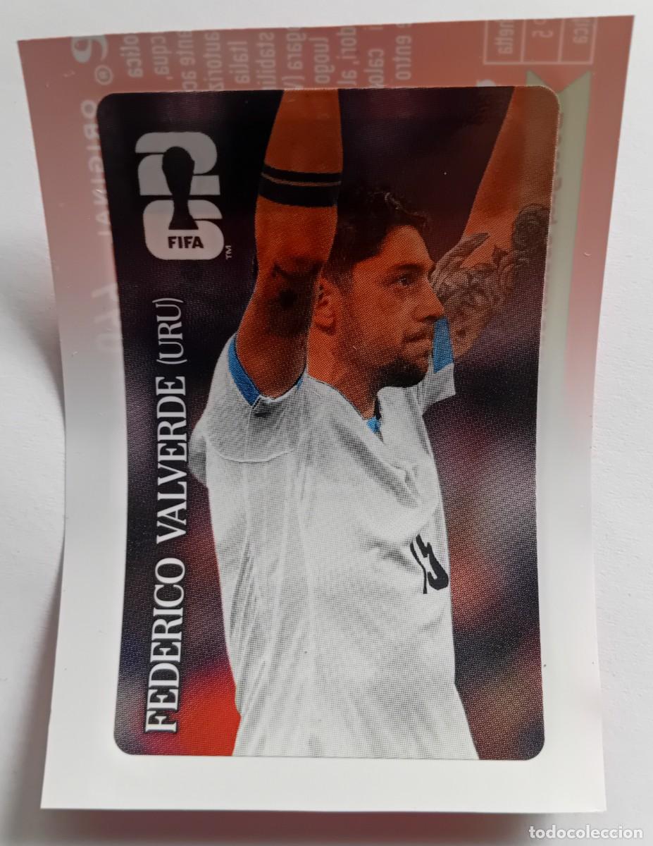 Cartes &agrave; collectionner de Football: Figurina Panini 2026 Cromo World Cup Usa Mundial 2026 Federico Valverde Uruguay Coca Cola URU CC 5