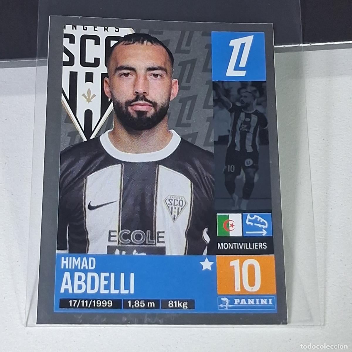 Cartes &agrave; collectionner de Football: B40 23 HIMAD ABDELLI ANGERS CROMO FUTBOL PANINI LIGUE 1 FOOT 24-25 LIGA FRANCIA 2024-2025