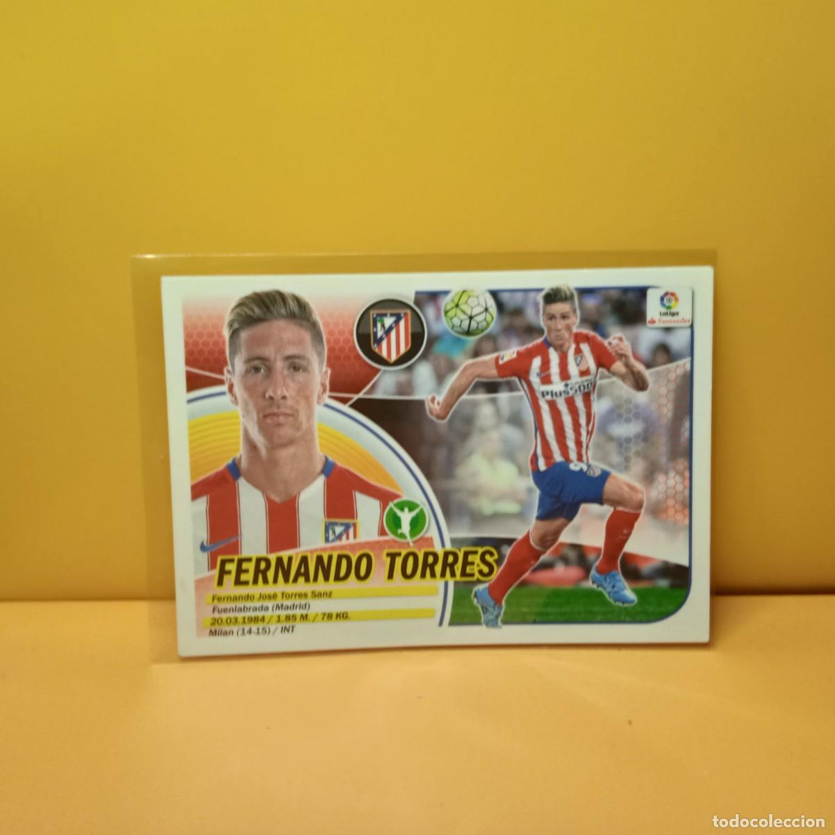 Cartes &agrave; collectionner de Football: EDICIONES ESTE 2016 2017 16 17 ATL&Eacute;TICO DE MADRID FERNANDO TORRES 16