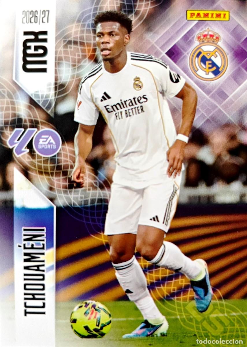 Fu&szlig;ball-Sticker: 225 Aurelien Tchouameni - Real Madrid - PANINI Megacracks MGK 2026 2027 26 27