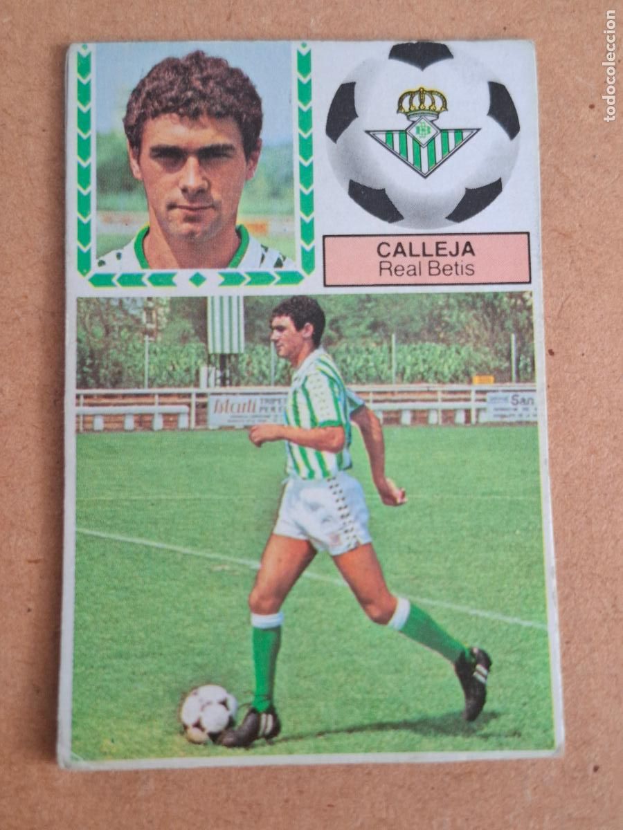 Cromos de Futebol: ESTE 83 84 1983 1984 - FICHAJE 5 BIS CALLEJA - REAL BETIS ( RECUPERADO ) #19