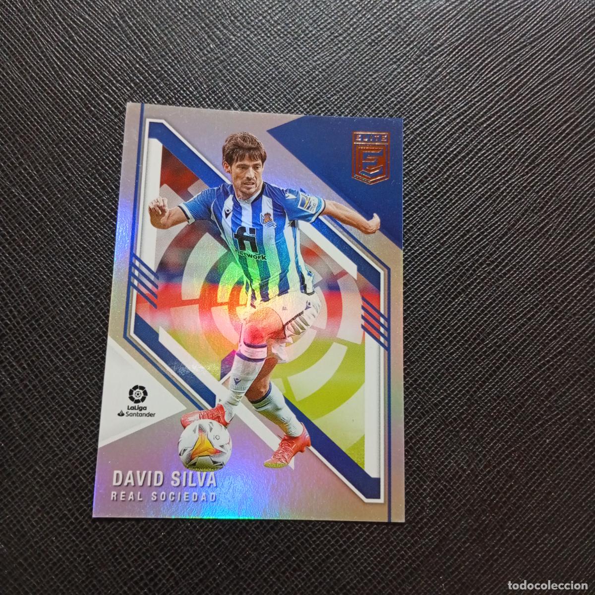Cromos de f&uacute;tbol: 144 DAVID SILVA REAL SOCIEDAD PANINI DONRUSS ELITE 2021 2022 CROMO 21 22 - (MD96/97-1) PG9