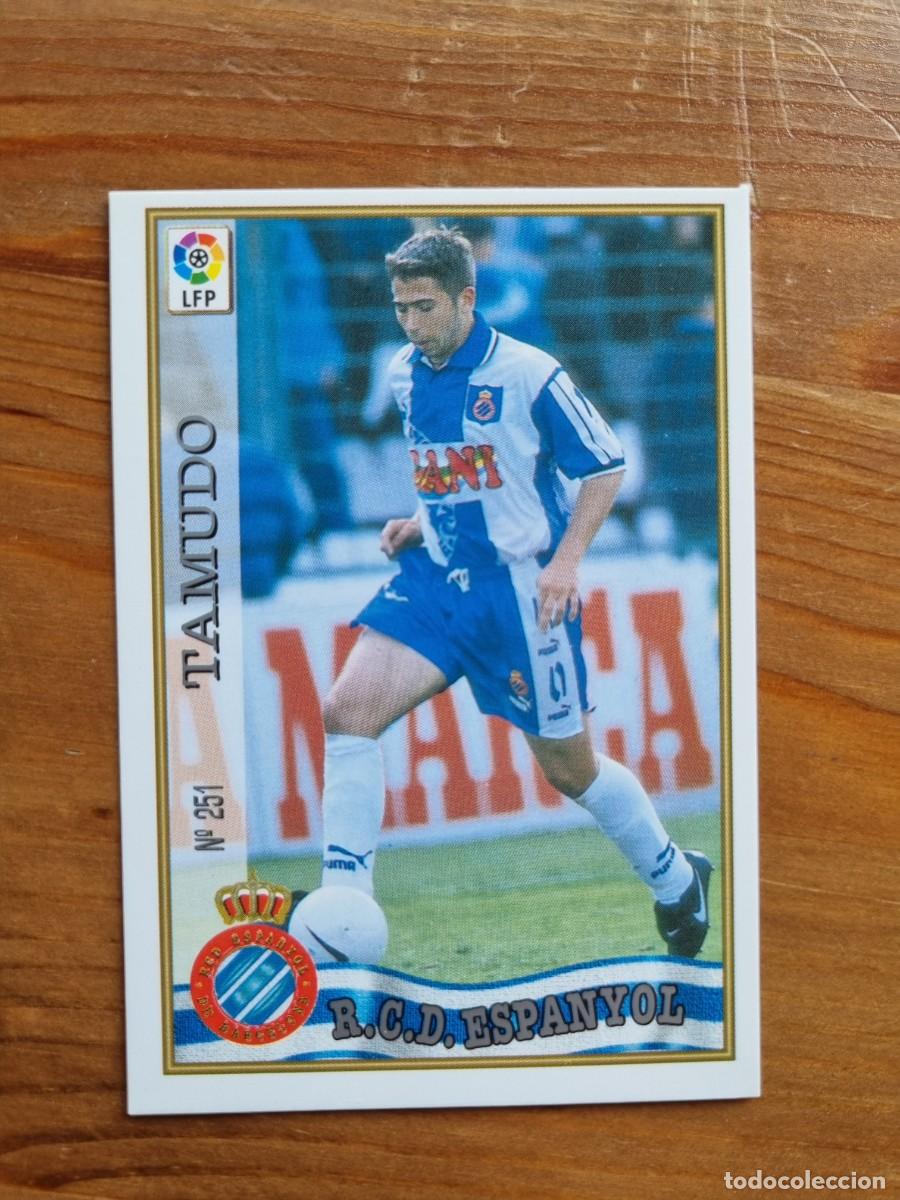 Cromos de f&uacute;tbol: 251 TAMUDO (RCD Espanyol). Las Fichas de la Liga 1997 1998 97 98 (Mundicromo)