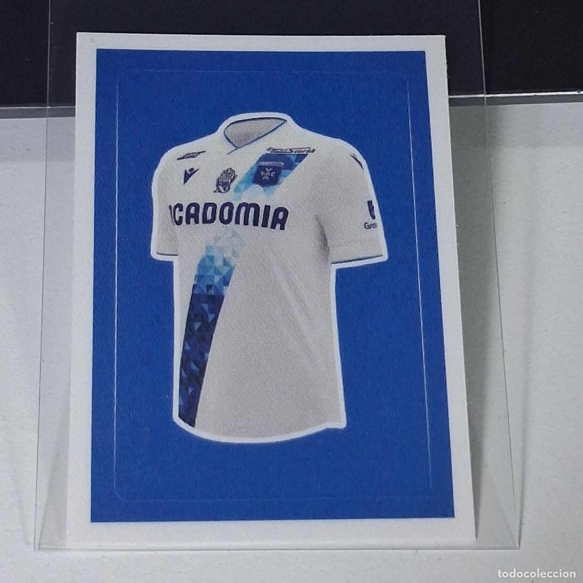 Cromos de f&uacute;tbol: B40 61 CAMISETA AUXERRE CROMO FUTBOL PANINI LIGUE 1 FOOT 24-25 LIGA FRANCIA 2024-2025