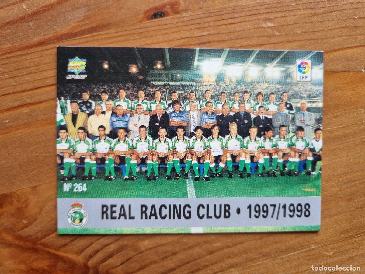 Cromos de Futebol: 254 PLANTILLA / &Iacute;NDICE (Racing de Santander). Las Fichas de la Liga 1997 1998 97 98 (Mundicromo)