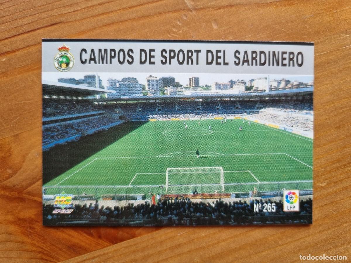 Cromos de Futebol: 255 SARDINERO (Racing de Santander). Las Fichas de la Liga 1997 1998 97 98 (Mundicromo)