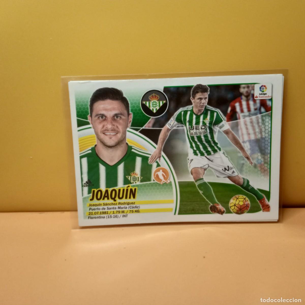 Fu&szlig;ball-Sticker: EDICIONES ESTE 2016 2017 16 17 REAL BETIS JOAQUIN 11