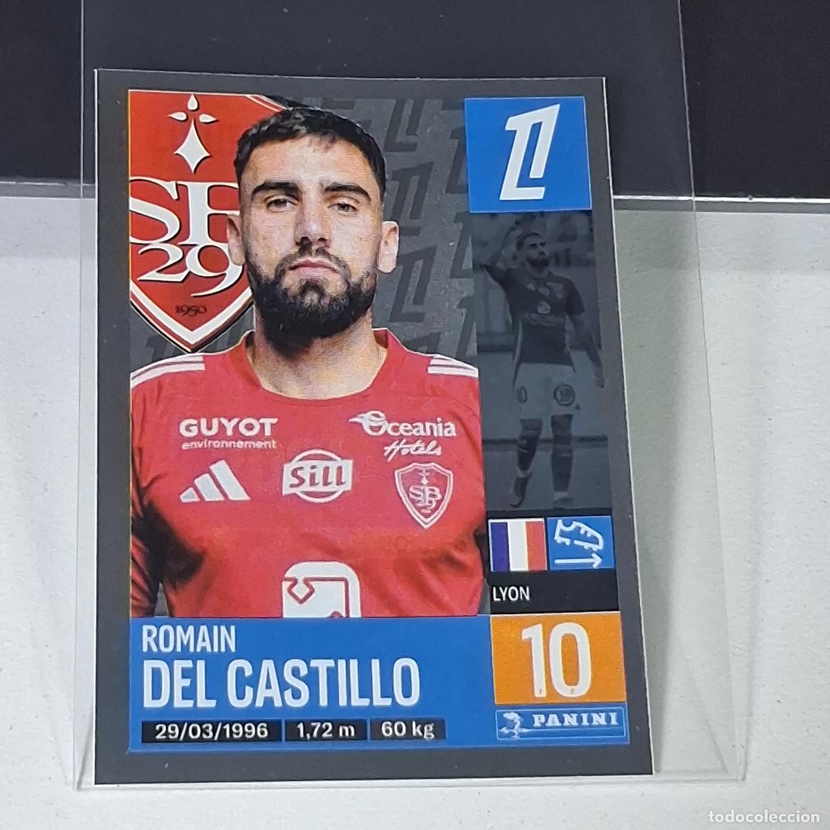 Fu&szlig;ball-Sticker: B40 79 ROMAIN DEL CASTILLO BRESTOIS CROMO FUTBOL PANINI LIGUE 1 FOOT 24-25 LIGA FRANCIA 2024-2025